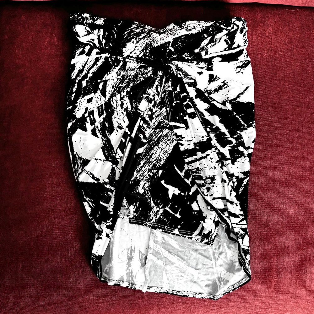 HELMUT LANG Asymmetrical Skirt